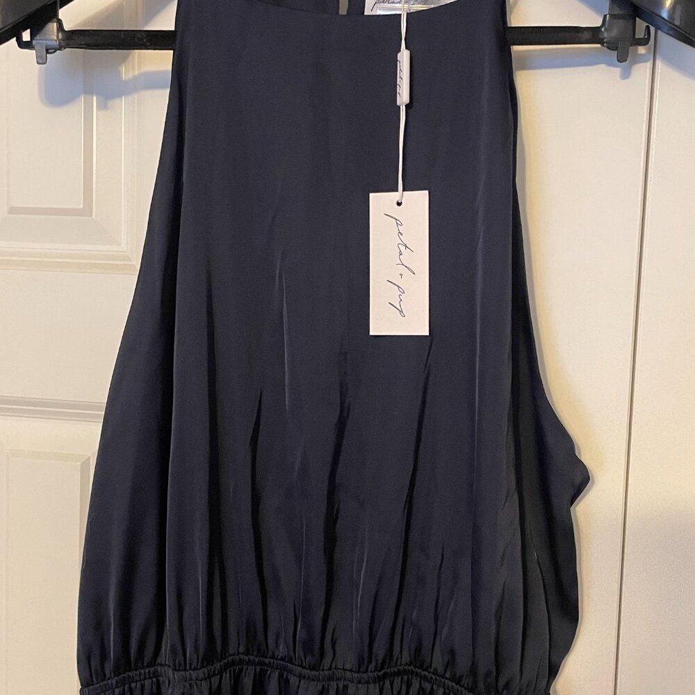 Petal & Pup Navy Dress - Picture 4 of 7